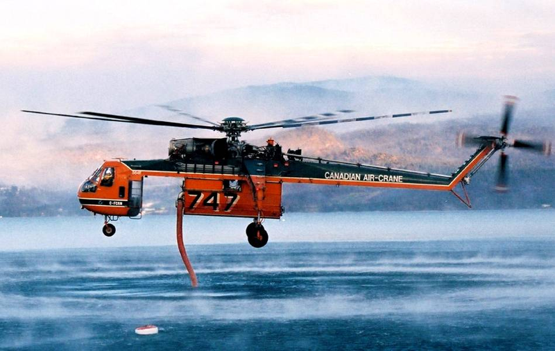 Illustration for article titled Sikorsky/Erickson Skycrane